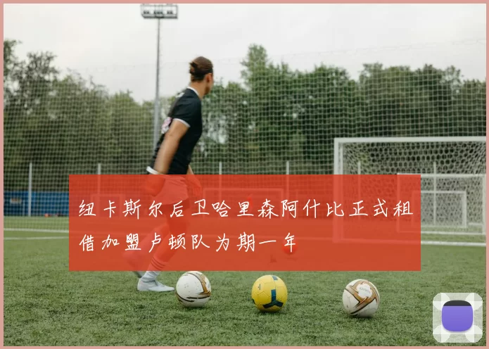 纽卡斯尔后卫哈里森阿什比正式租借加盟卢顿队为期一年